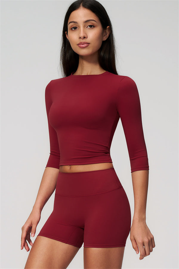The Natalia Half-Sleeve Top