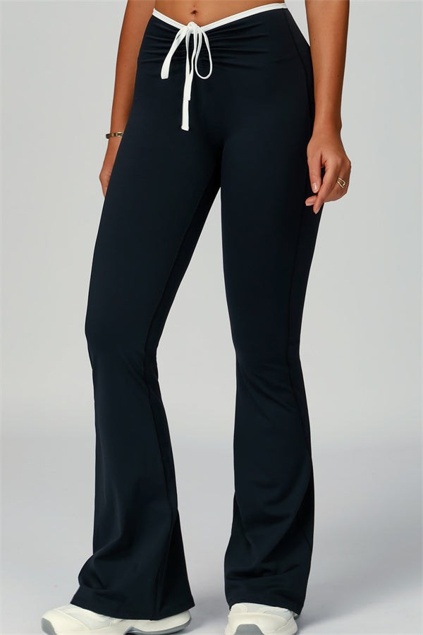 The Skyline Flared Tie Leggings