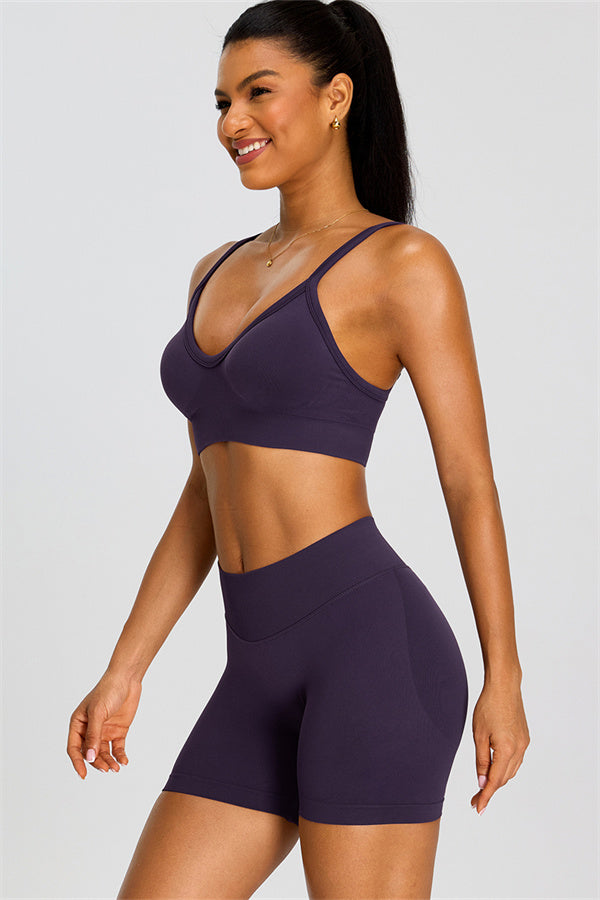 The Zero Drag Sports Bra Shorts 2-Piece Set