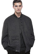 WearLink Mens Bomber Fleece Jacket Lightweight Causal Fashion Flight Fall Winter Military Jacket and Coats Outwea