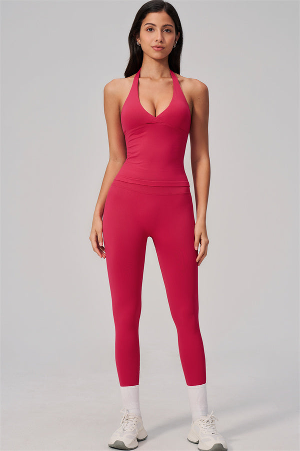 The Align V-Halter Top Leggings 2-Piece Set