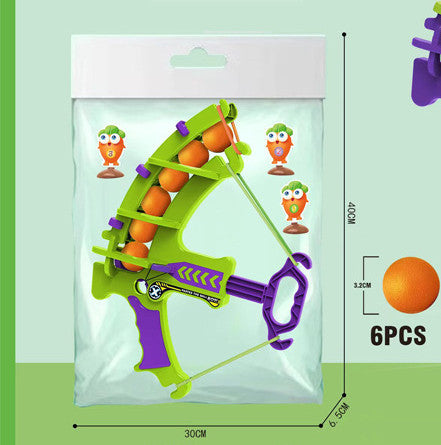 Children's Ejection Sticky Ball Radish Bow