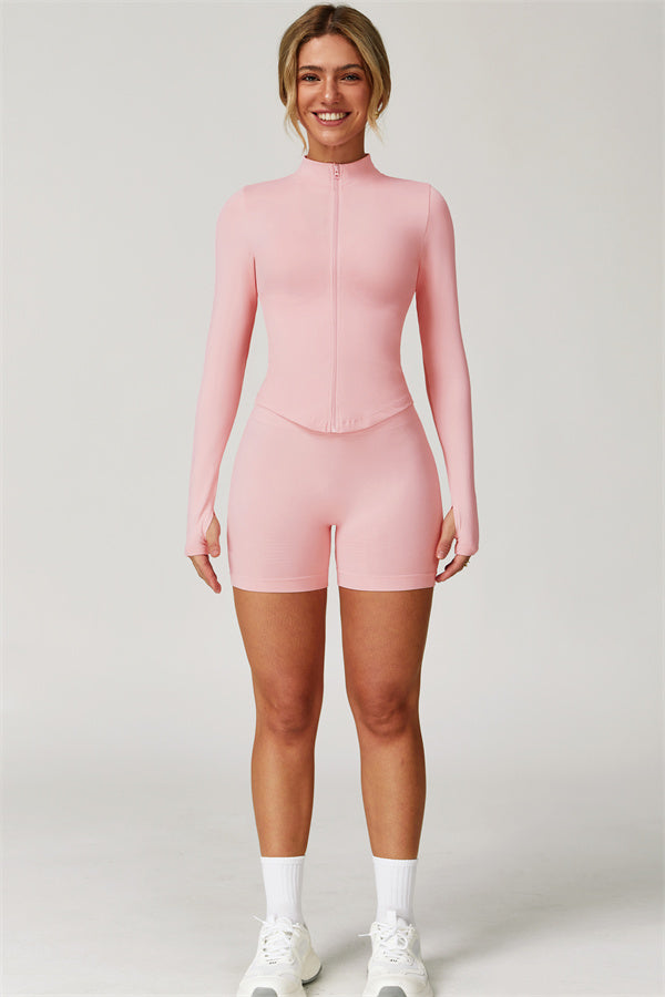 The Delight Jacket Shorts 2-Piece Set