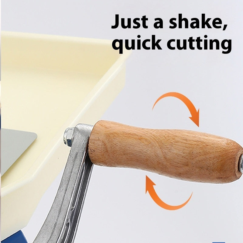 Portable Household Hand Cranked Small Meat Slicer