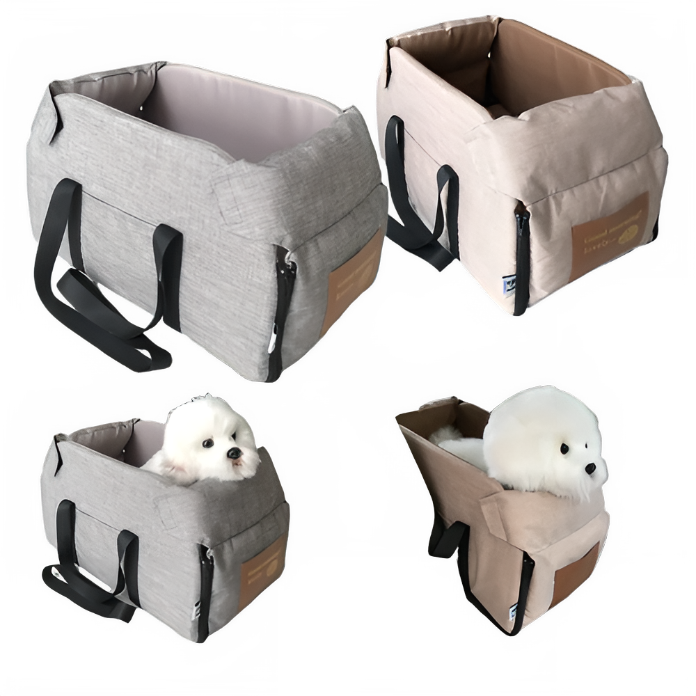 Dog Car Seat Bed Car Central Dog Car Seat Bed Portable Dog for Small Dogs Cats Safety Travel Bag Dog Accessories Pet Carrier