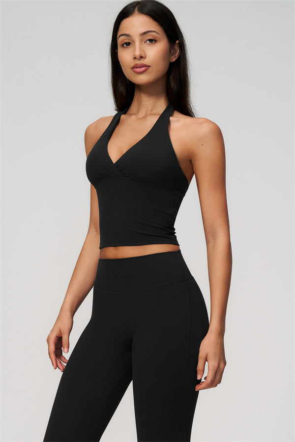 The Lox Crop top Flared Leggings 2-Piece Set