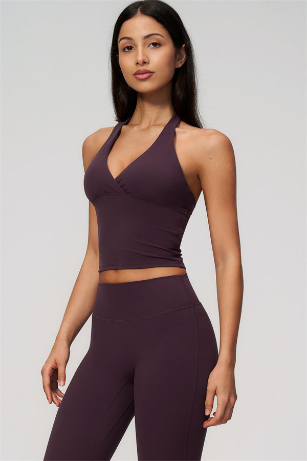 The Lox Crop top Flared Leggings 2-Piece Set