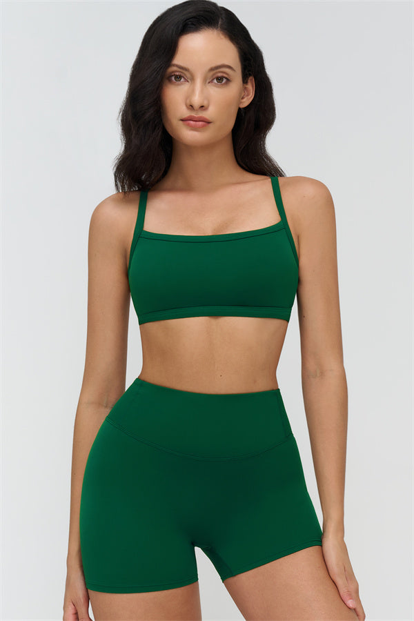 The Finesse Sports Bra Shorts 2-Piece Set