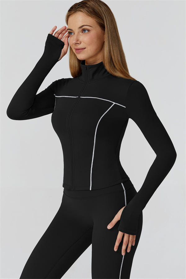 The Venus Zip Top Leggings 2-Piece Set