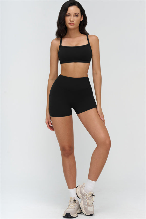 The Finesse Sports Bra Shorts 2-Piece Set