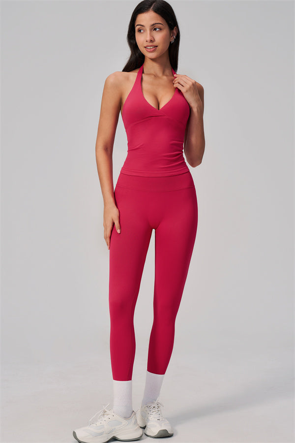 The Align V-Halter Top Leggings 2-Piece Set