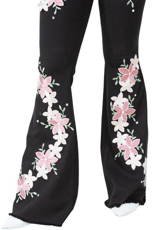 Angela Bell Bottom Jean - inseam 34