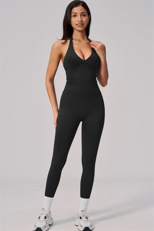 The Align V-Halter Top Leggings 2-Piece Set