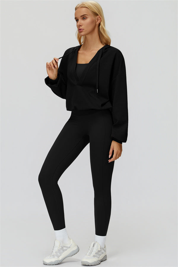 The Fyra V-Neck Hoodie