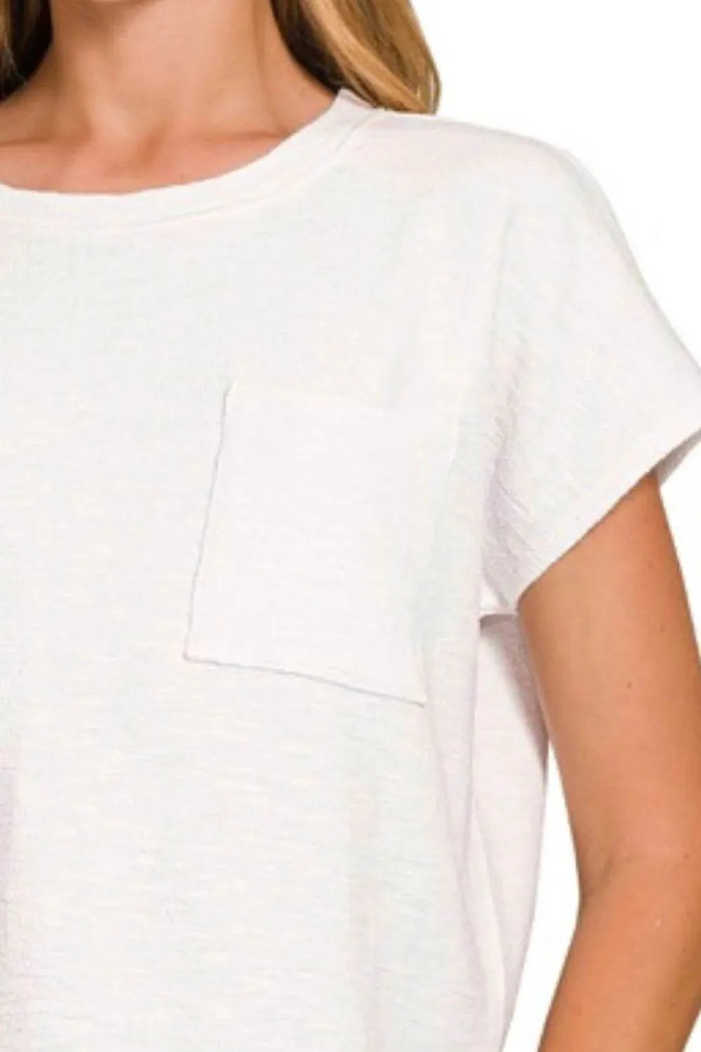 Zenana Round Neck Short Sleeve T-Shirt