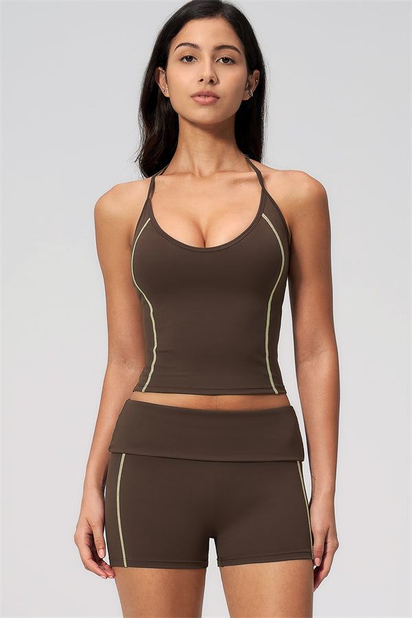 The Ignite Crop Top Shorts 2-Piece Set