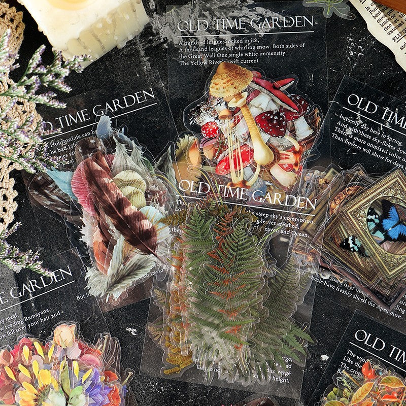 Memory Garden Series Pet Sticker Pack - Waterproof Decor