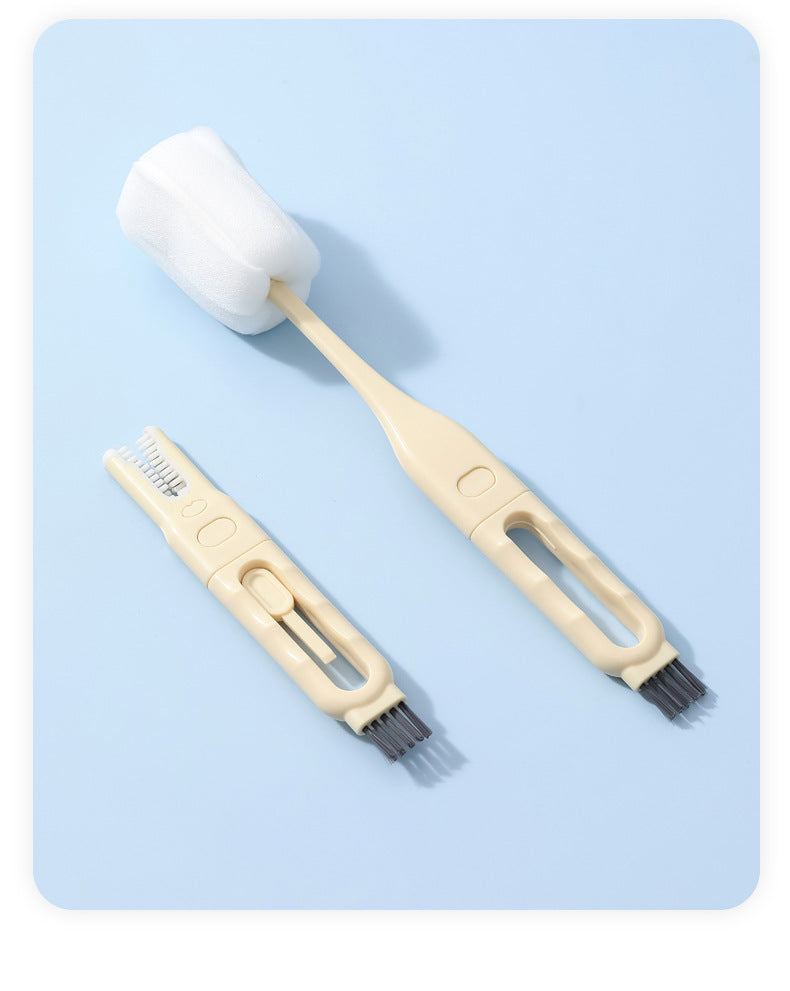 Three-in-one U-shaped Cup Brush Household Removable