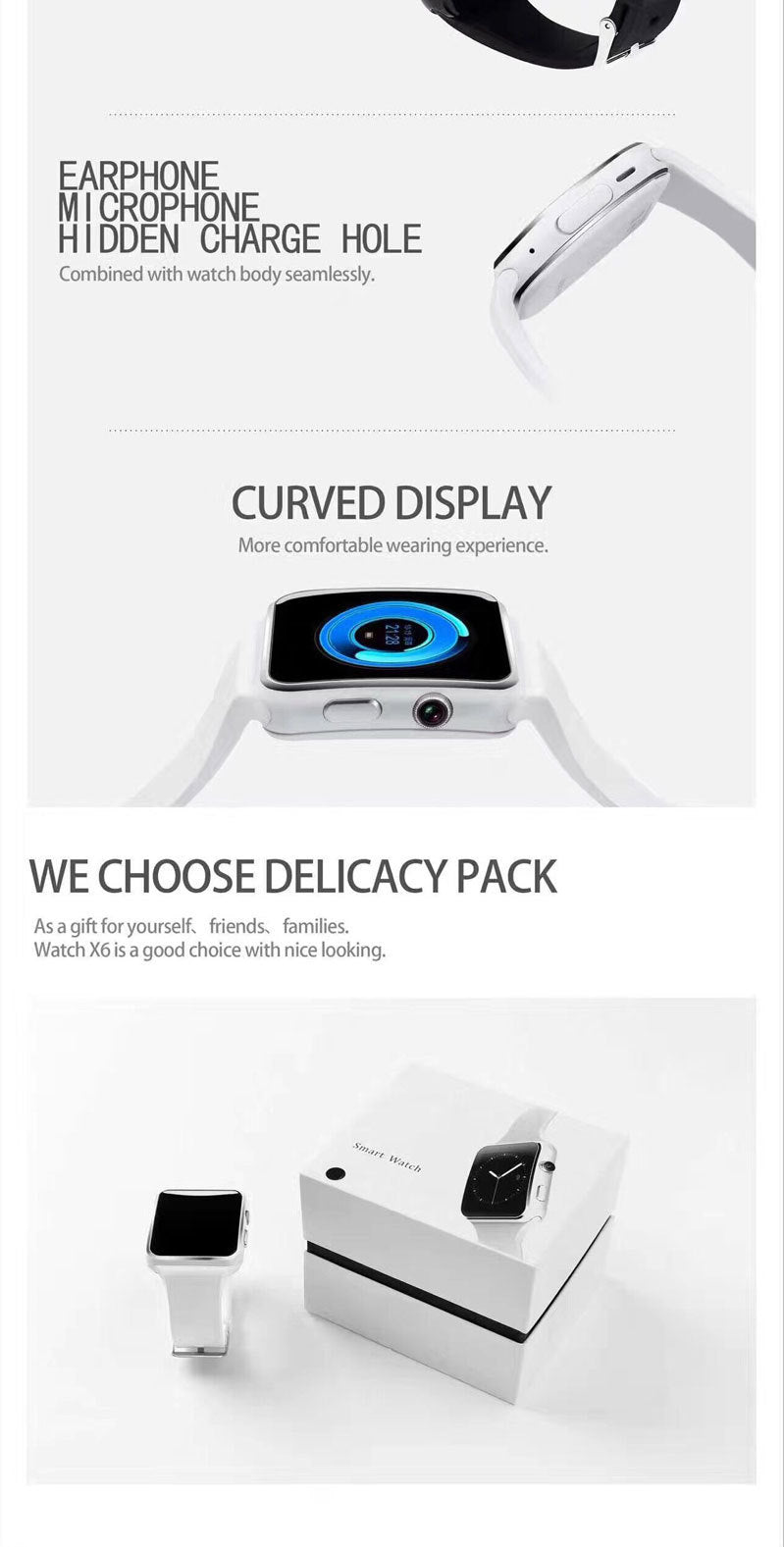 Smartwatch precision full-fit process