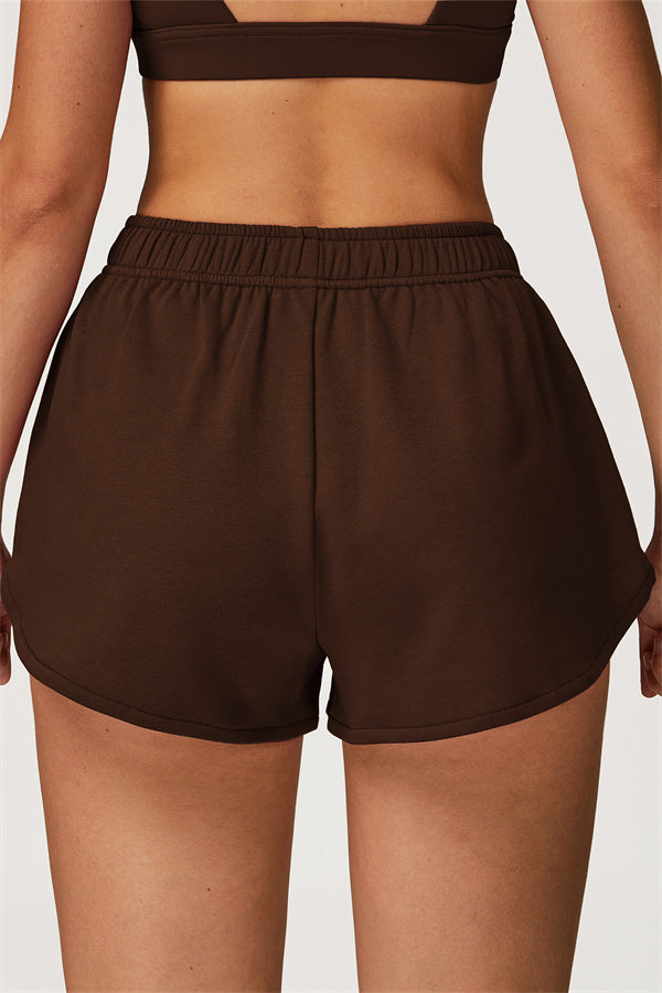 The Glacier Crop Hoodie Shorts 2-Piece Set