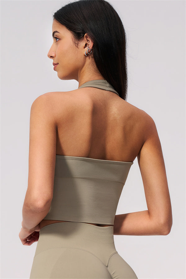 The New Allure Halter Top Capri Leggings 2-Piece Set