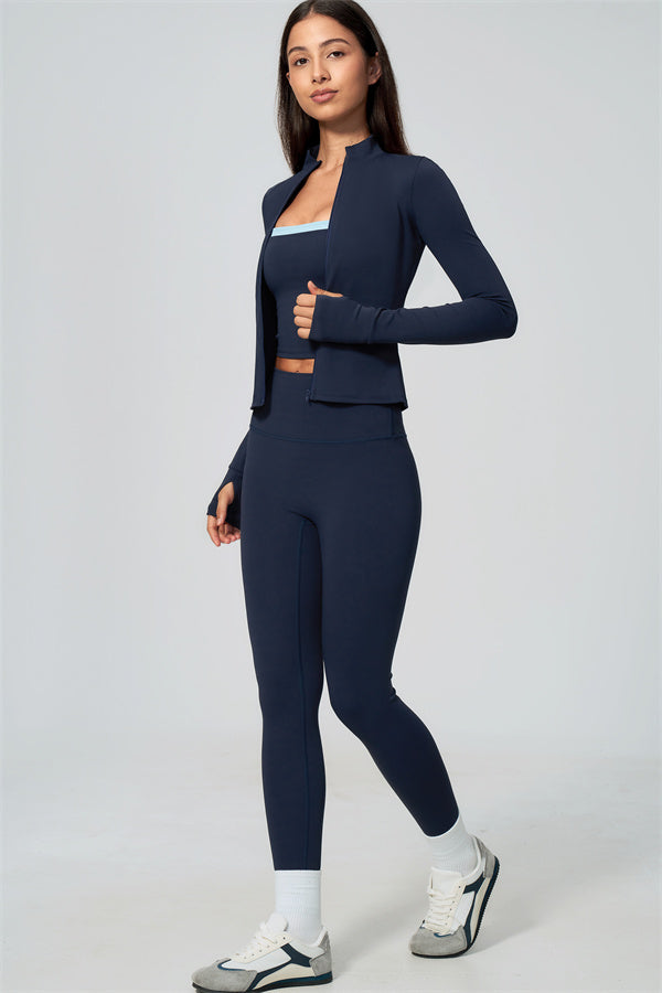 The Seraphine Jacket Tank Top Leggings 3-Piece Set