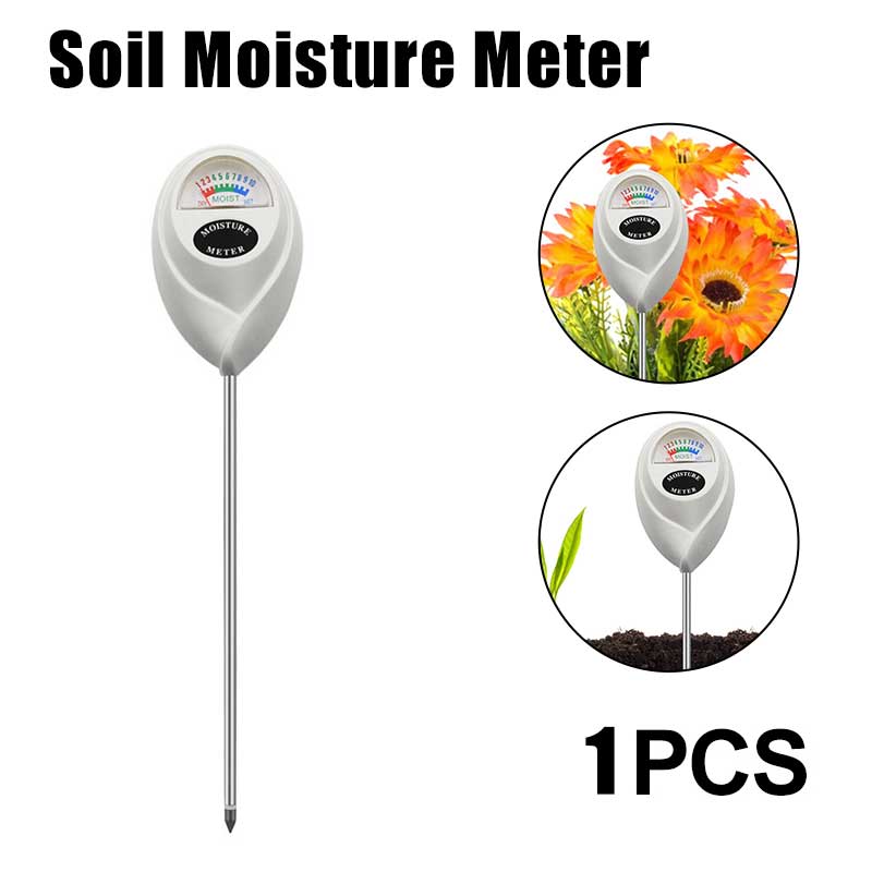 White One In One Soil Testing Meter