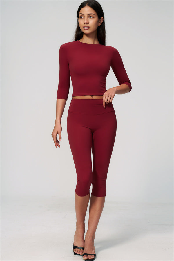 The Natalia Half-Sleeve Top
