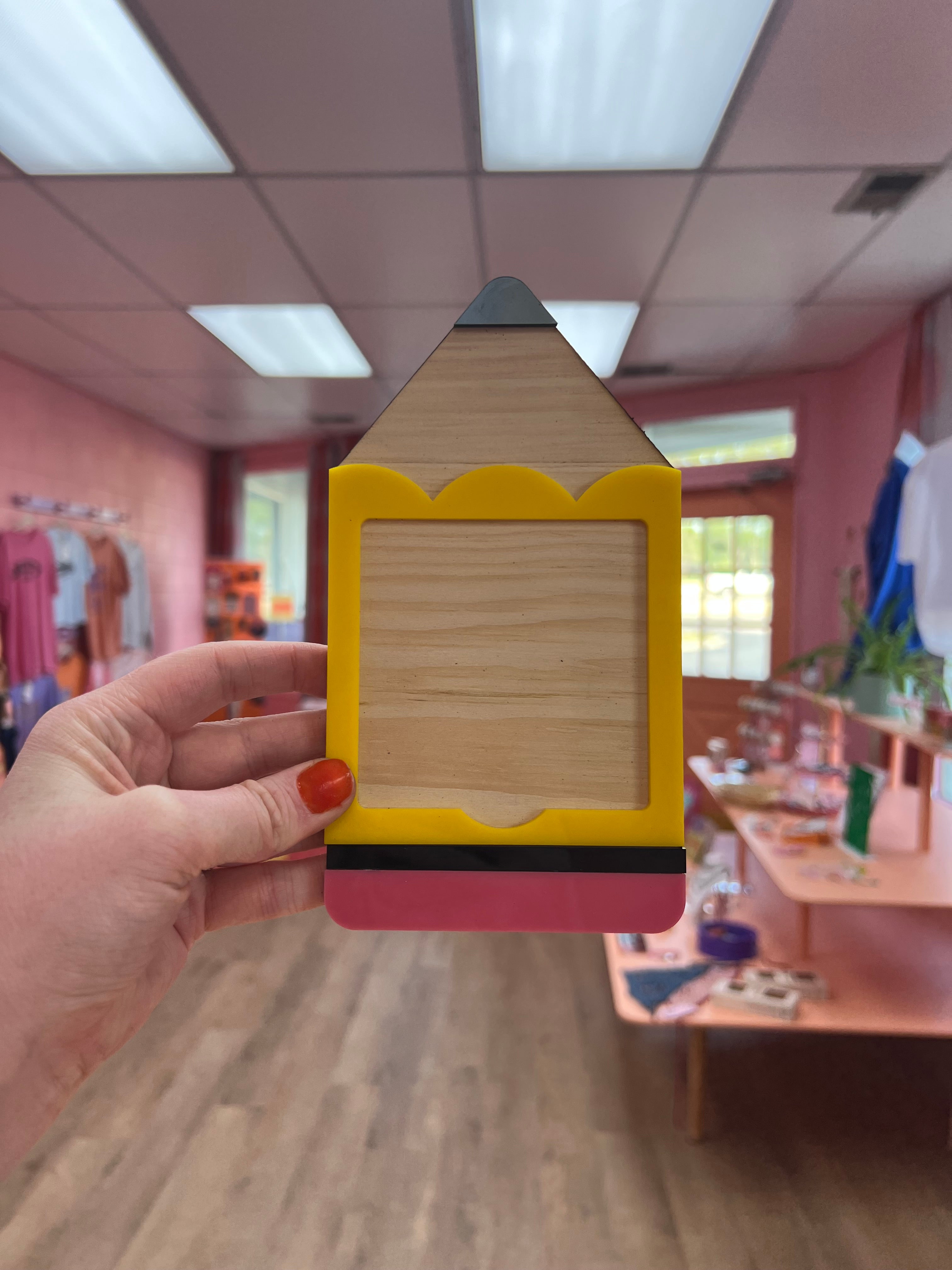 Teacher Pencil Post-It Note Holder