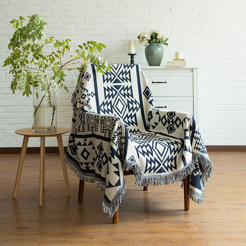 Anti-slip fabric sofa cushion sofa blanket