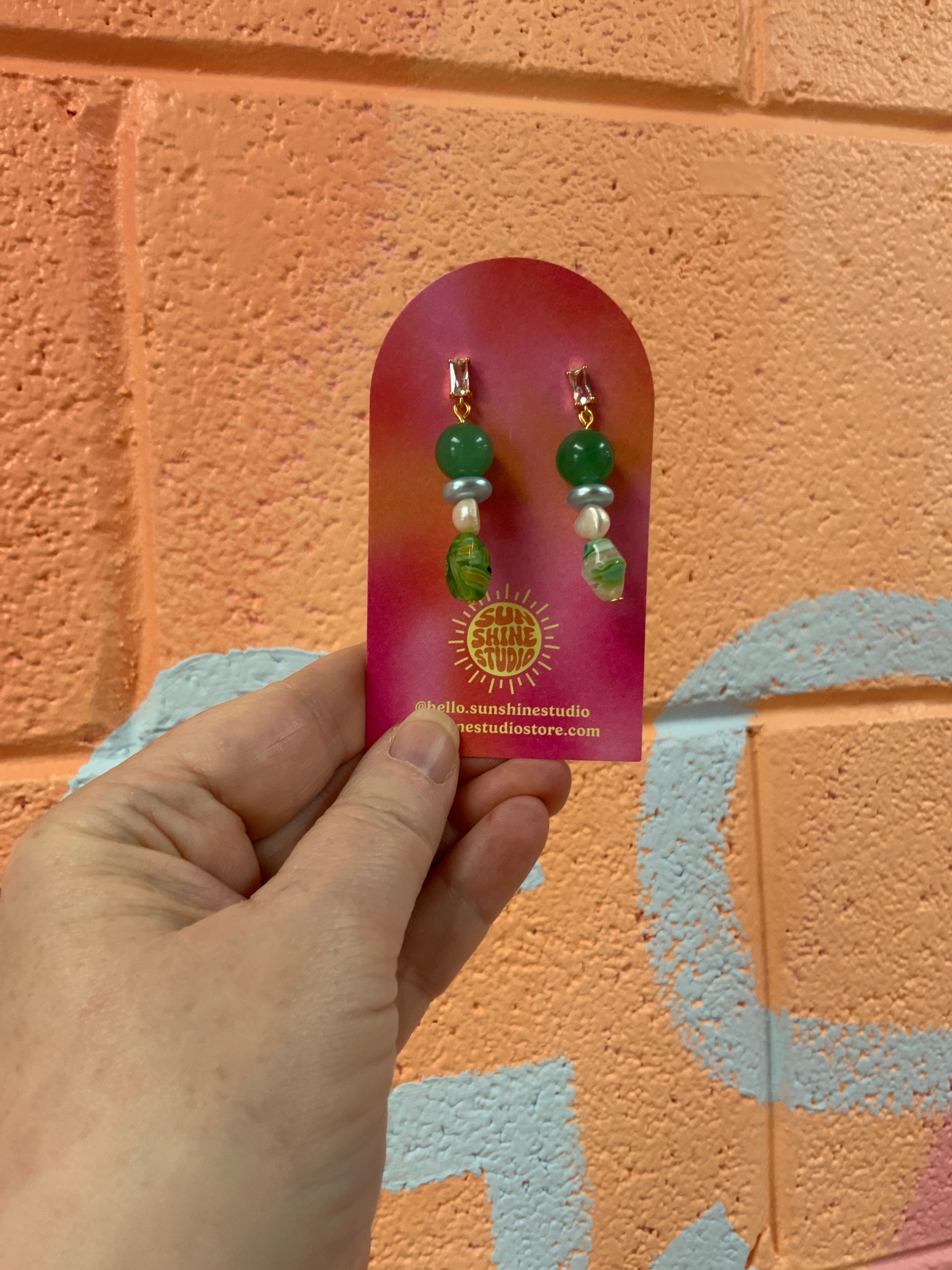 Lovely Beaded Earrings