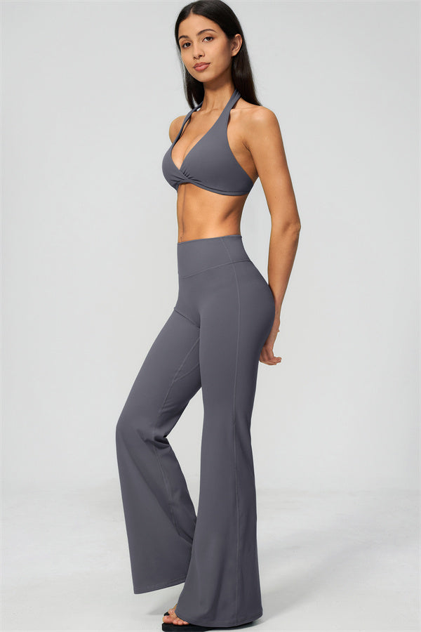 The Lox Sports Bra Flared Leggings 2-Piece Set