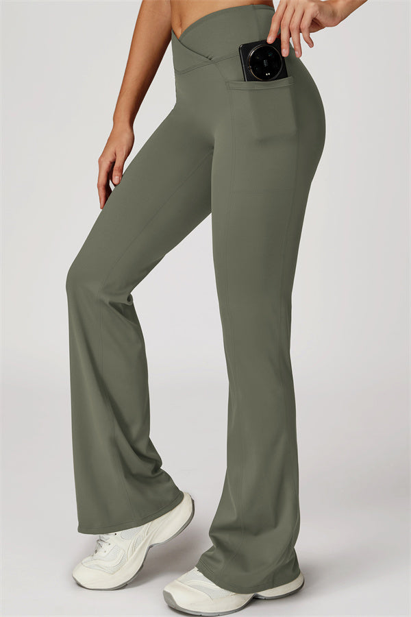 The Propel Crop Top Flared Leggings 2-Piece Set