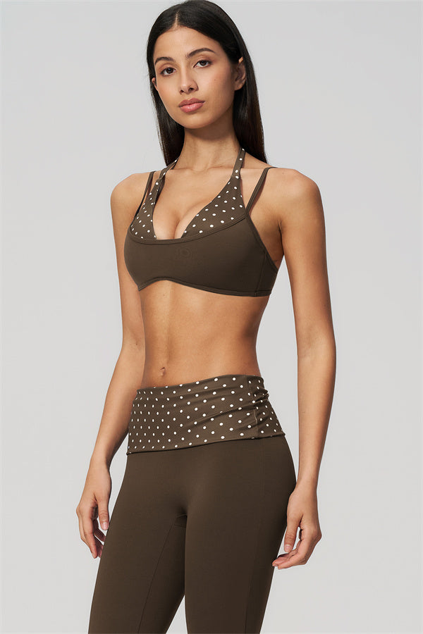 The Enliven Sports Bra Capri Leggings 2-Piece Set