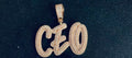 Creative Double Cursive Hip Hop Necklace