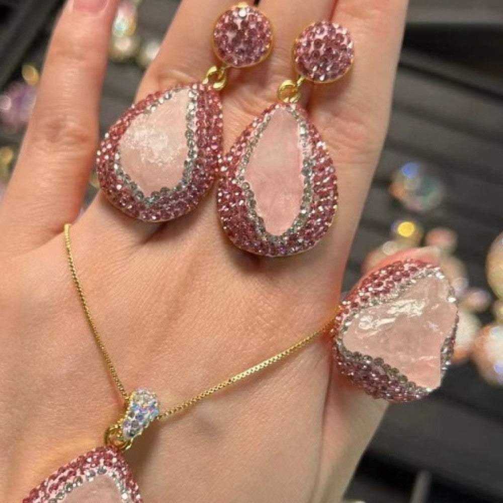 Fashion Original Stone Earring Set