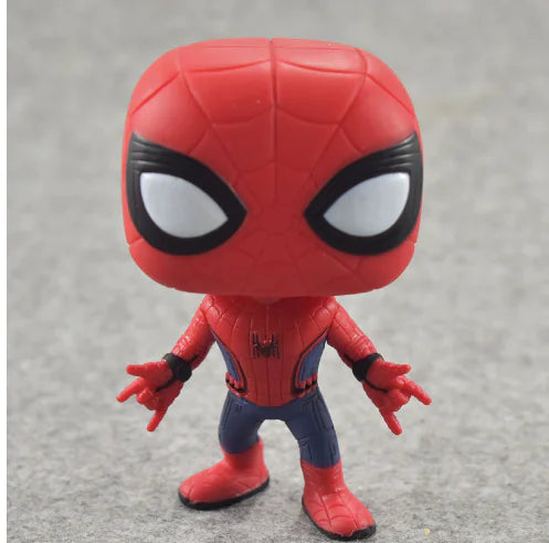 Funko Pop Avengers Iron Man Spider-Man Figures 220 & 222