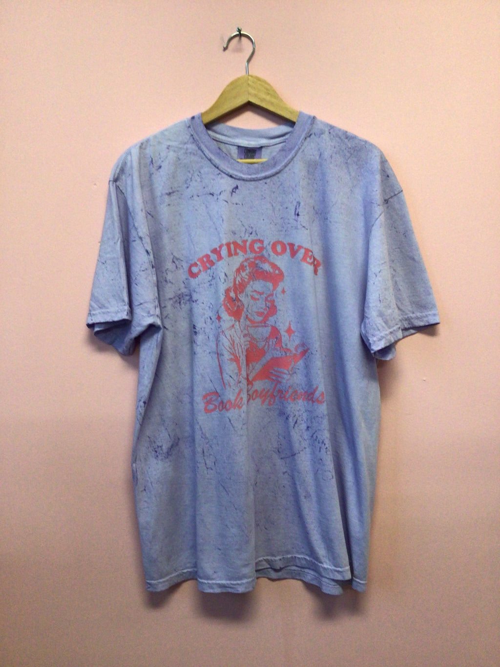 Crying Over Book Boyfriends T-Shirt