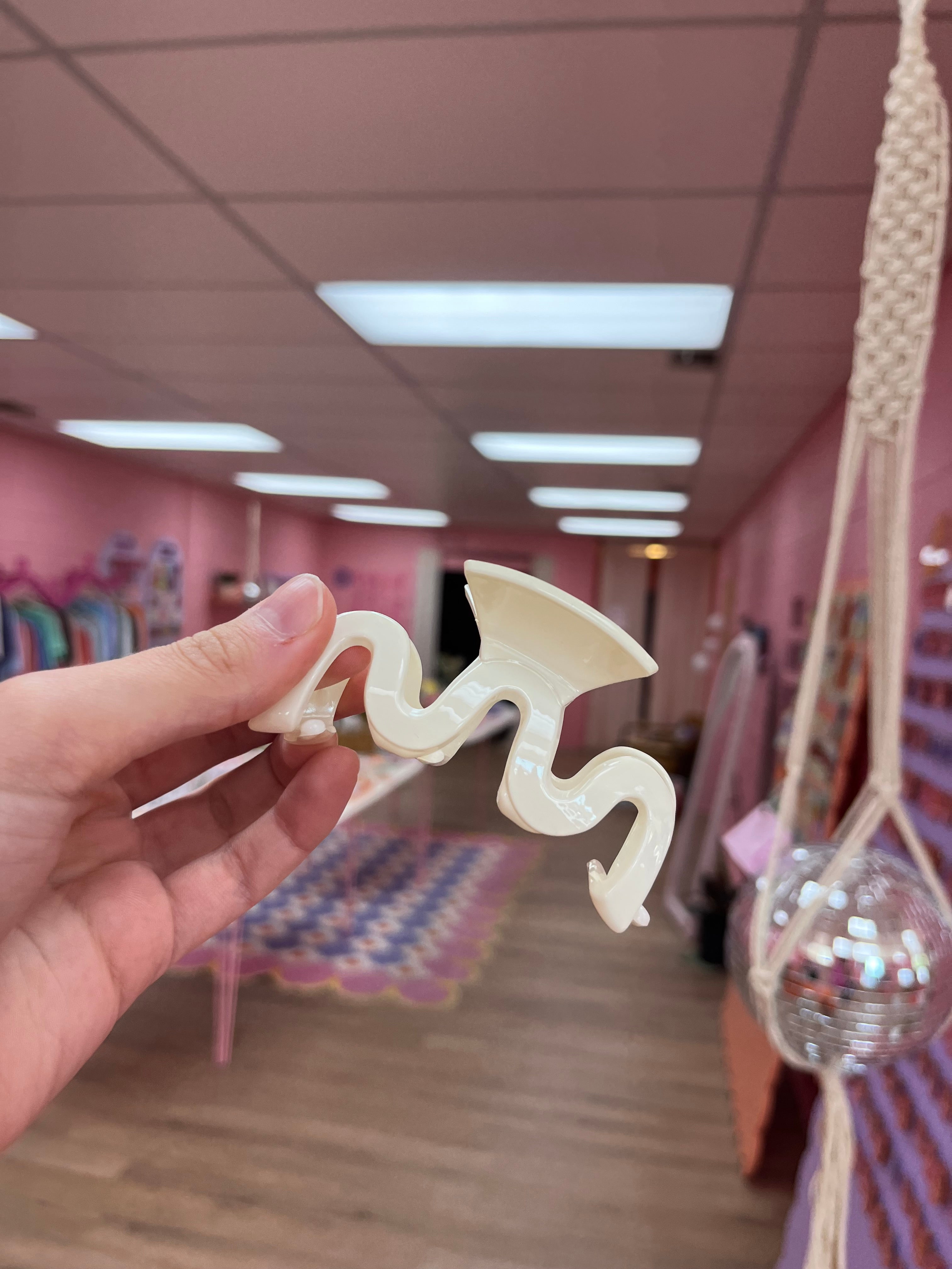 Squiggle City Hair Claw