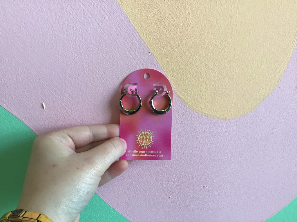 Today’s Special Stainless Steel Hoop Earrings