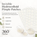 360pcs Face Acne Patch Invisible Skin Care Pimple Acne Patches Anti-inflammatory Healing Absorbing Spot Sticker Covering Acne