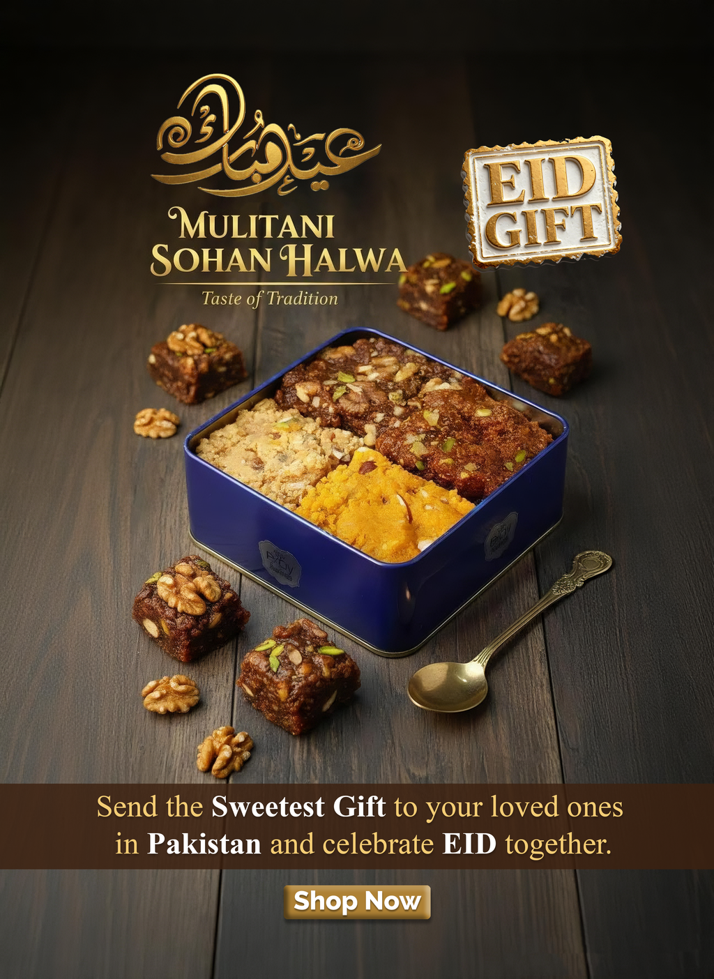 Eid Special Multani Sohan Halwa for Pakistan