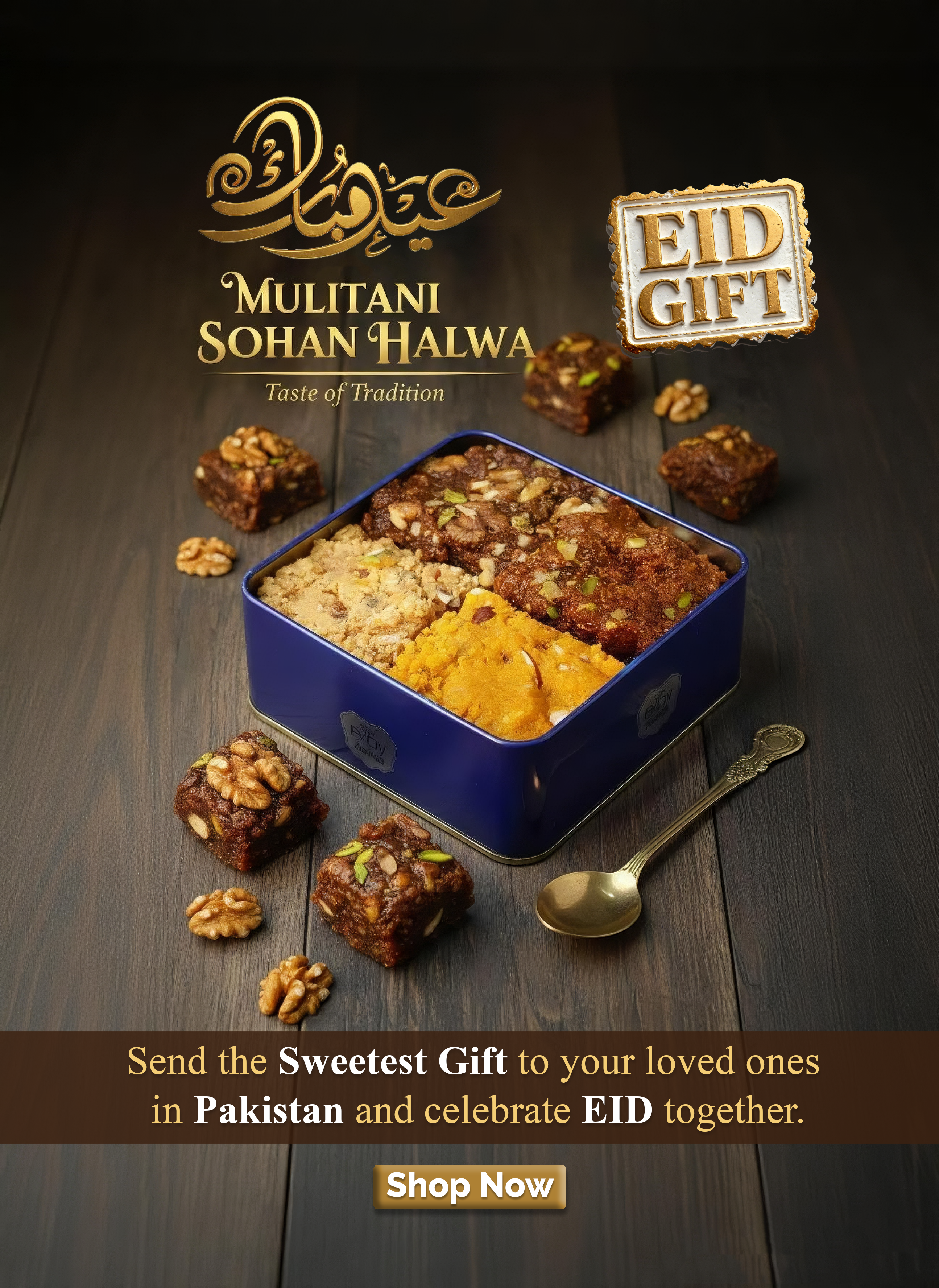Eid Special Multani Sohan Halwa for Pakistan