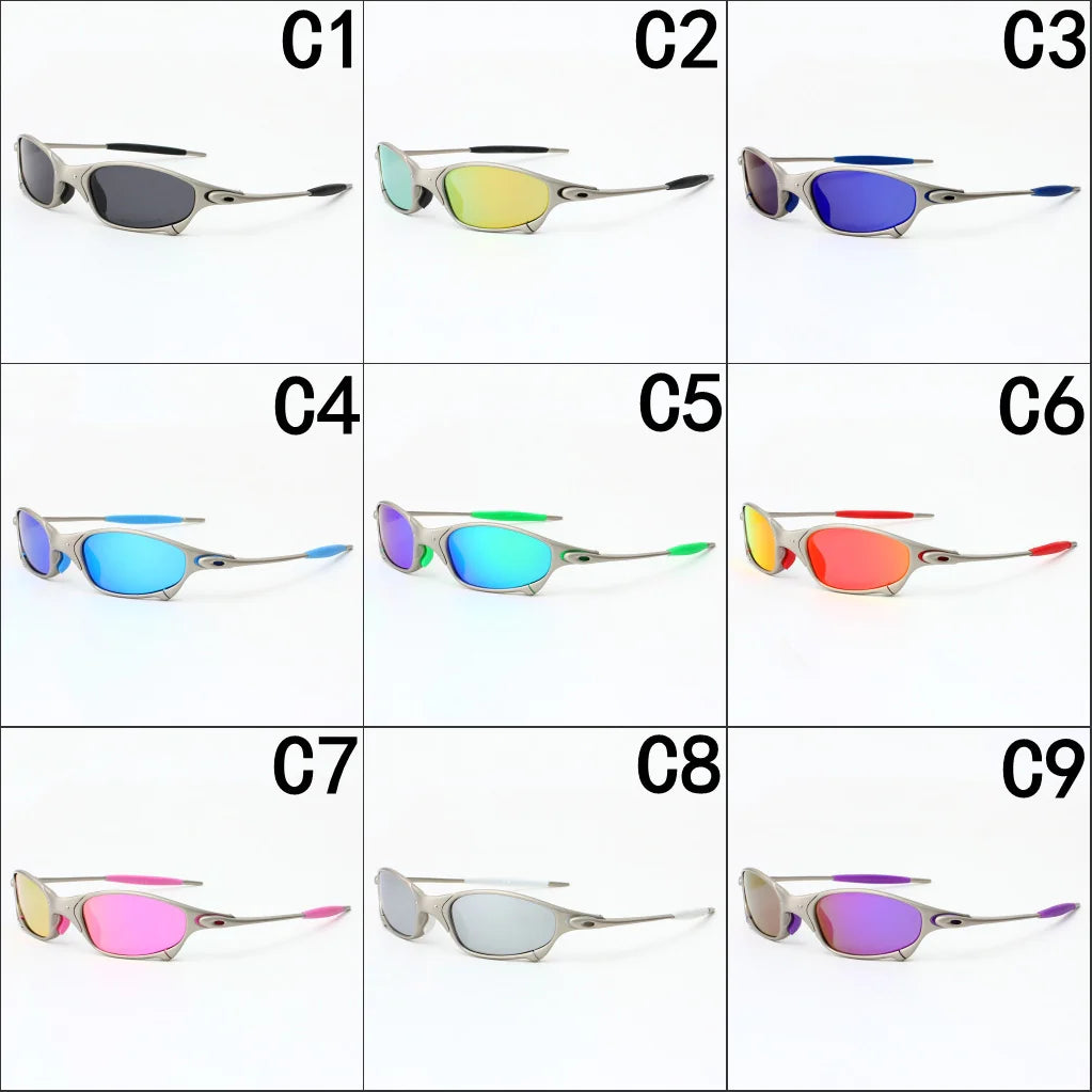 Juliet Polarized Metal Sunglasses for Sports and Driving