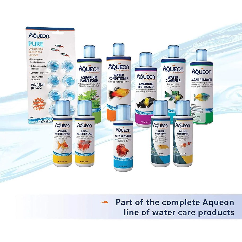 Aqueon Ammonia Neutralizer 4oz. Aquarium Water Treatment Fresh Salt Tank USA