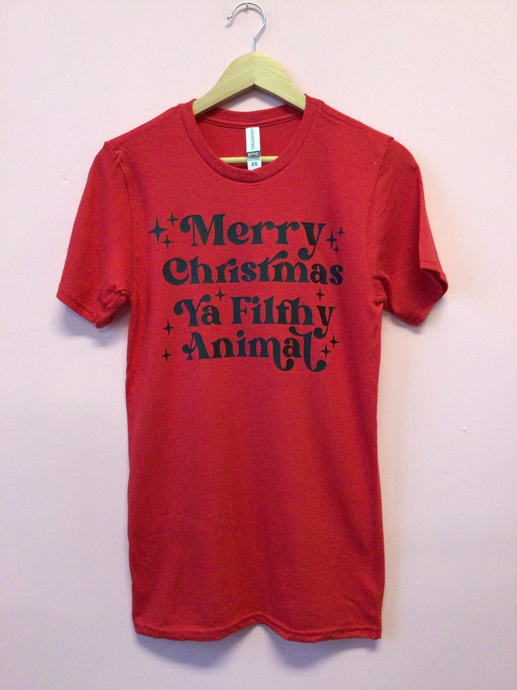 “Merry Christmas, Ya Filthy Animal”