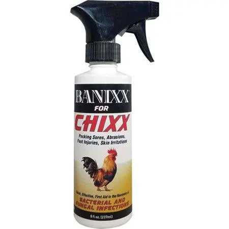 Banixx ChiXX Chicken Care Spray 8 oz. Poultry Skin & Coop Care Odor-Free