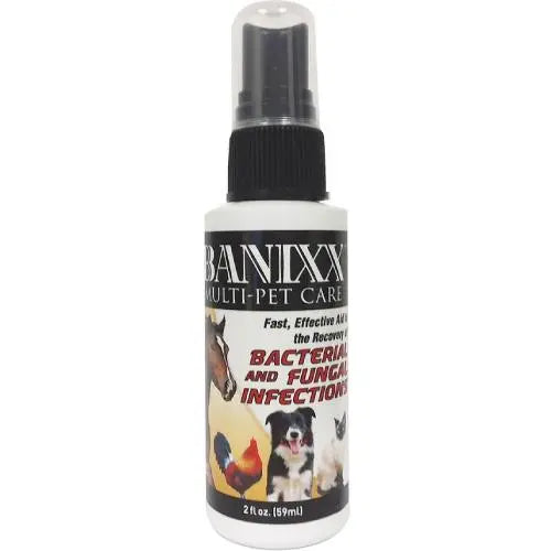 Banixx Pet & Horse Care Spray 2 oz – Travel Size – Skin & Hoof Care Solution