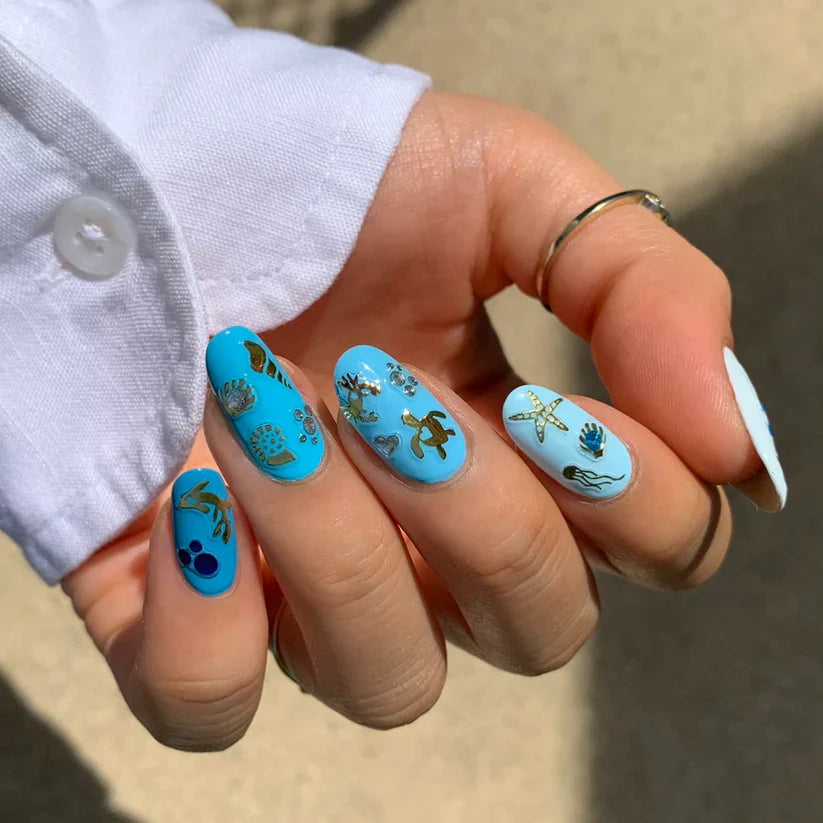 "Bubbly" Deco Beauty Nail Art Stickers