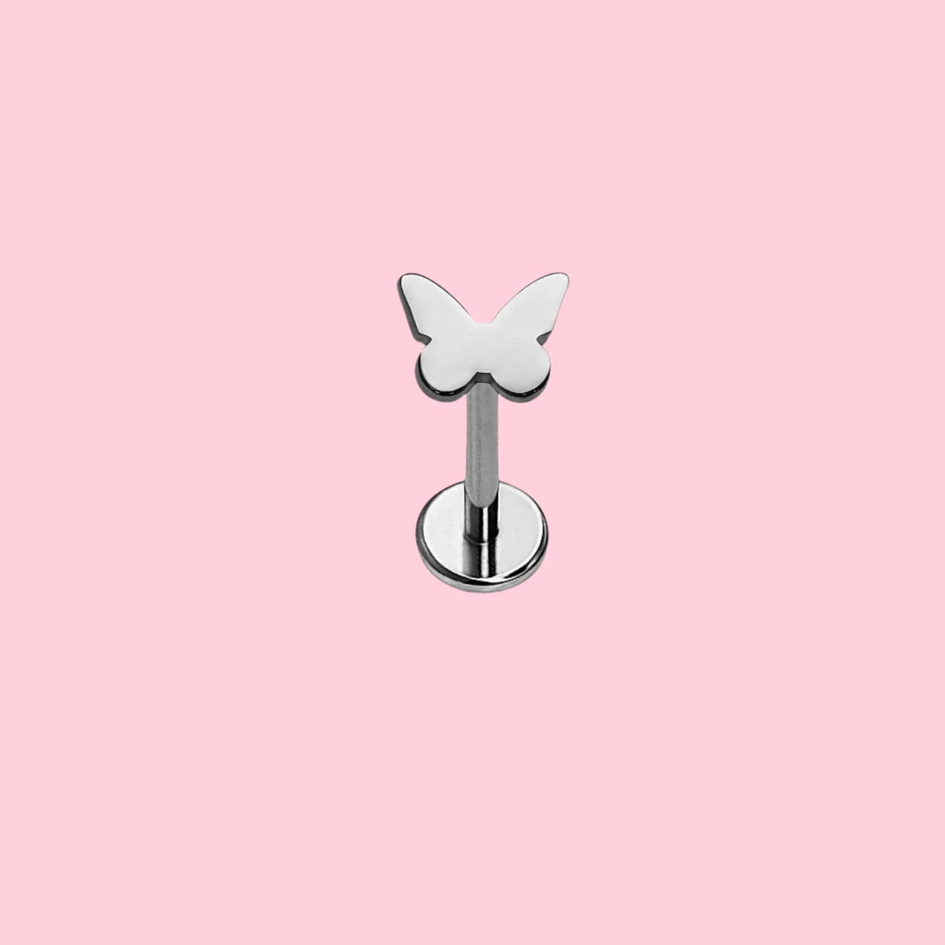 Sweet Butterfly Flat Back Stud
